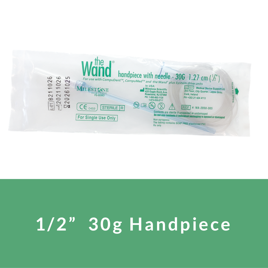 Wand 1/2″ 30g Handpiece (Box of 50)